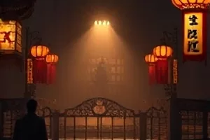 《三号剪辑台》卡片封面：剪辑台前的调色监视器