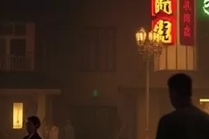 《替身协议》卡片封面：拍摄现场的替身走位示意图
